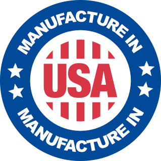 Made in the USA stamp — BloodPril® is bottled on US soil